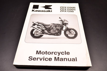 OEM Kawasaki 99924-1266-01 Service Manual ZR1200A