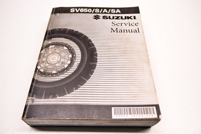 OEM Suzuki 99500-36124-03E Service Manual SV650/S
