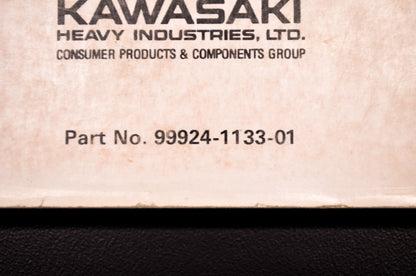 OEM Kawasaki 99924-1133-01 Service Manual KAF540C/D