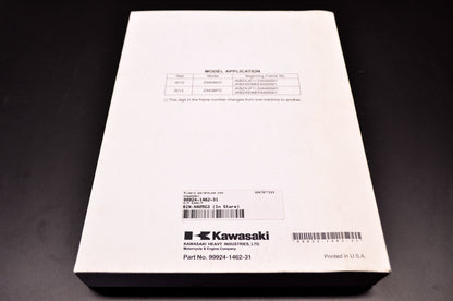OEM Kawasaki 99924-1462-31 Service Manual 636E/F
