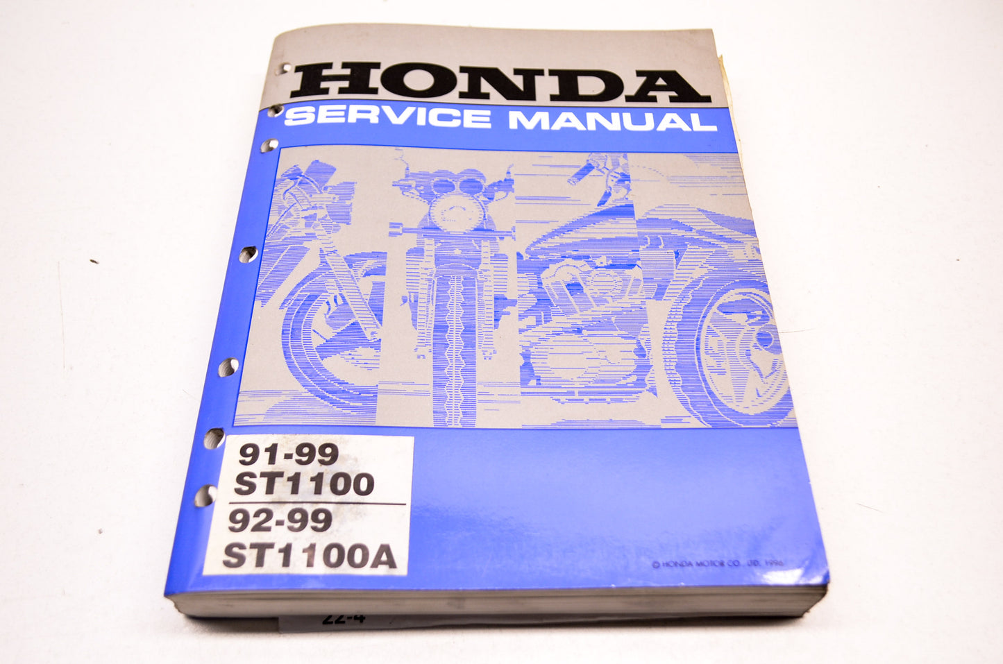 Honda ST1100 ST1100A Service Manual