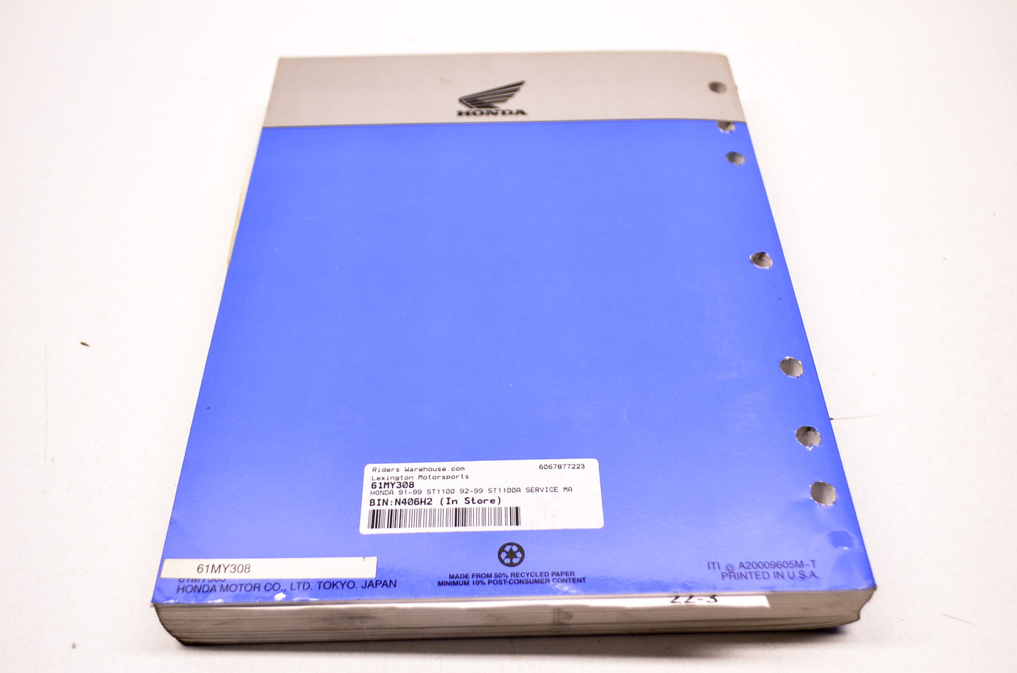 Honda ST1100 ST1100A Service Manual