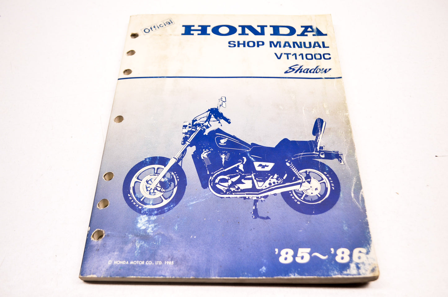 Honda VT1100C Shadow Shop Manual
