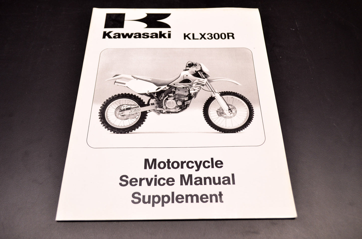 OEM Kawasaki 99924-1200-55 Service Manual Supplement KLX300A NOS