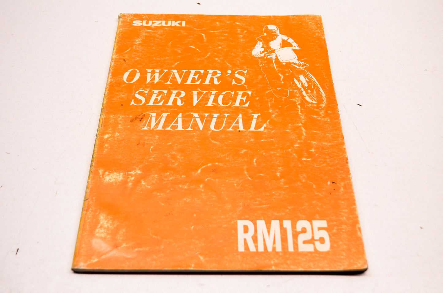 OEM Suzuki 99011-43D51-03A RM125 Owner's Service Manual