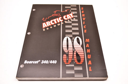 OEM Arctic Cat 2255-718 Service Manual BEARCAT 340 & 440 NOS