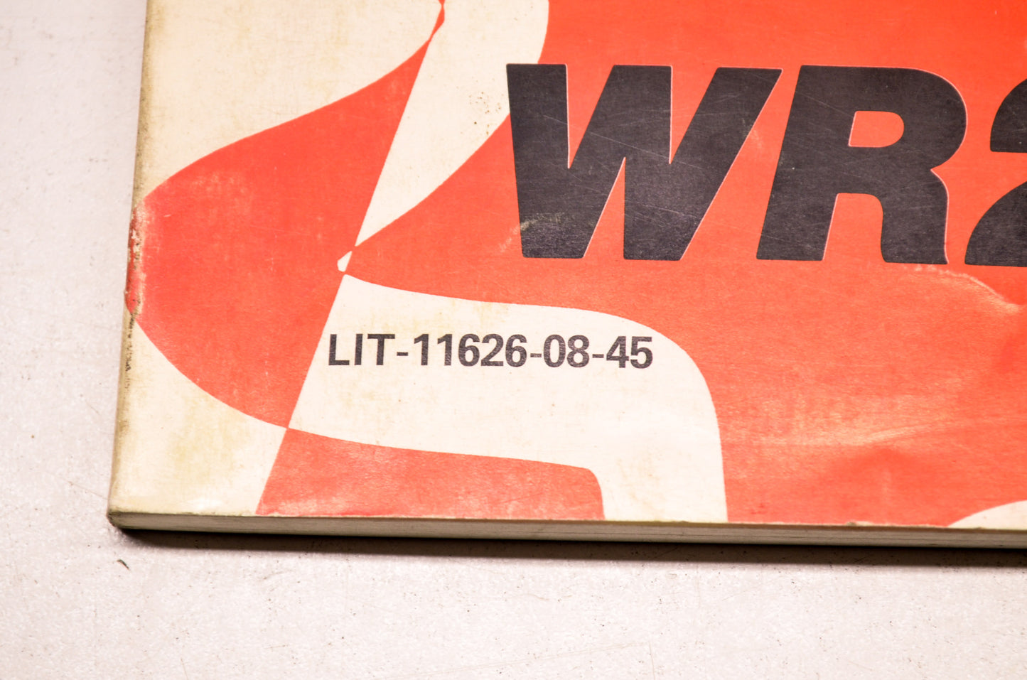 OEM Yamaha LIT-11626-08-45 WR250ZE Owner's Service Manual
