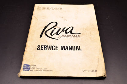 Yamaha Riva SH50T SH50MT Service Manual