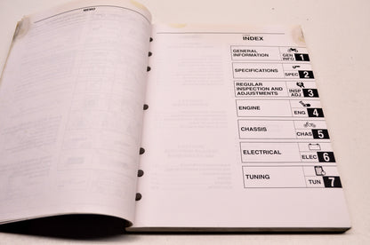 OEM Yamaha LIT-11626-17-38 Owner's Service Manual YZ250S