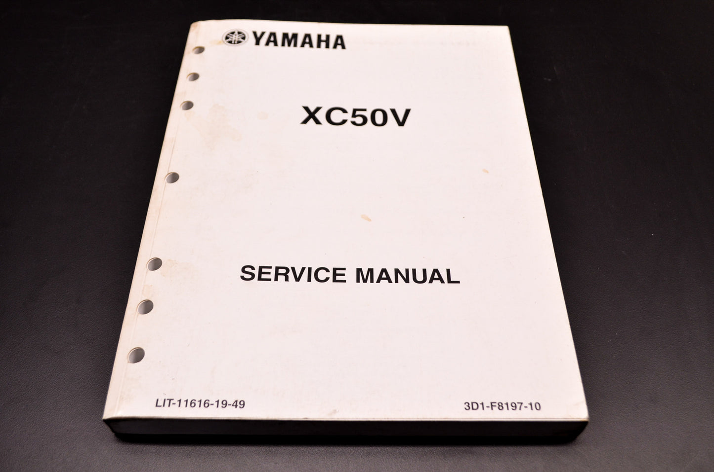 OEM Yamaha LIT-11616-19-49 XC50V Service Manual