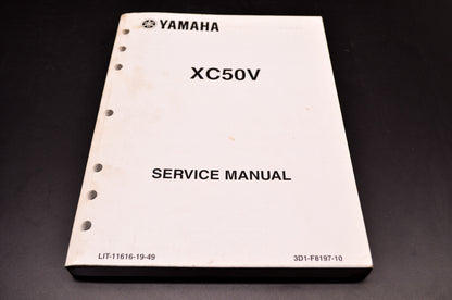 OEM Yamaha LIT-11616-19-49 XC50V Service Manual