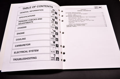 OEM Yamaha LIT-11616-19-49 XC50V Service Manual