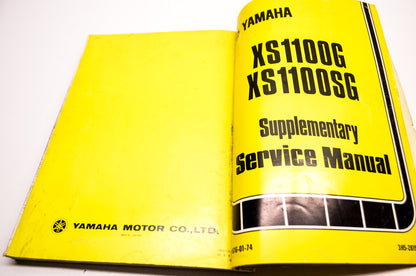 Yamaha XS1100E Service Manual