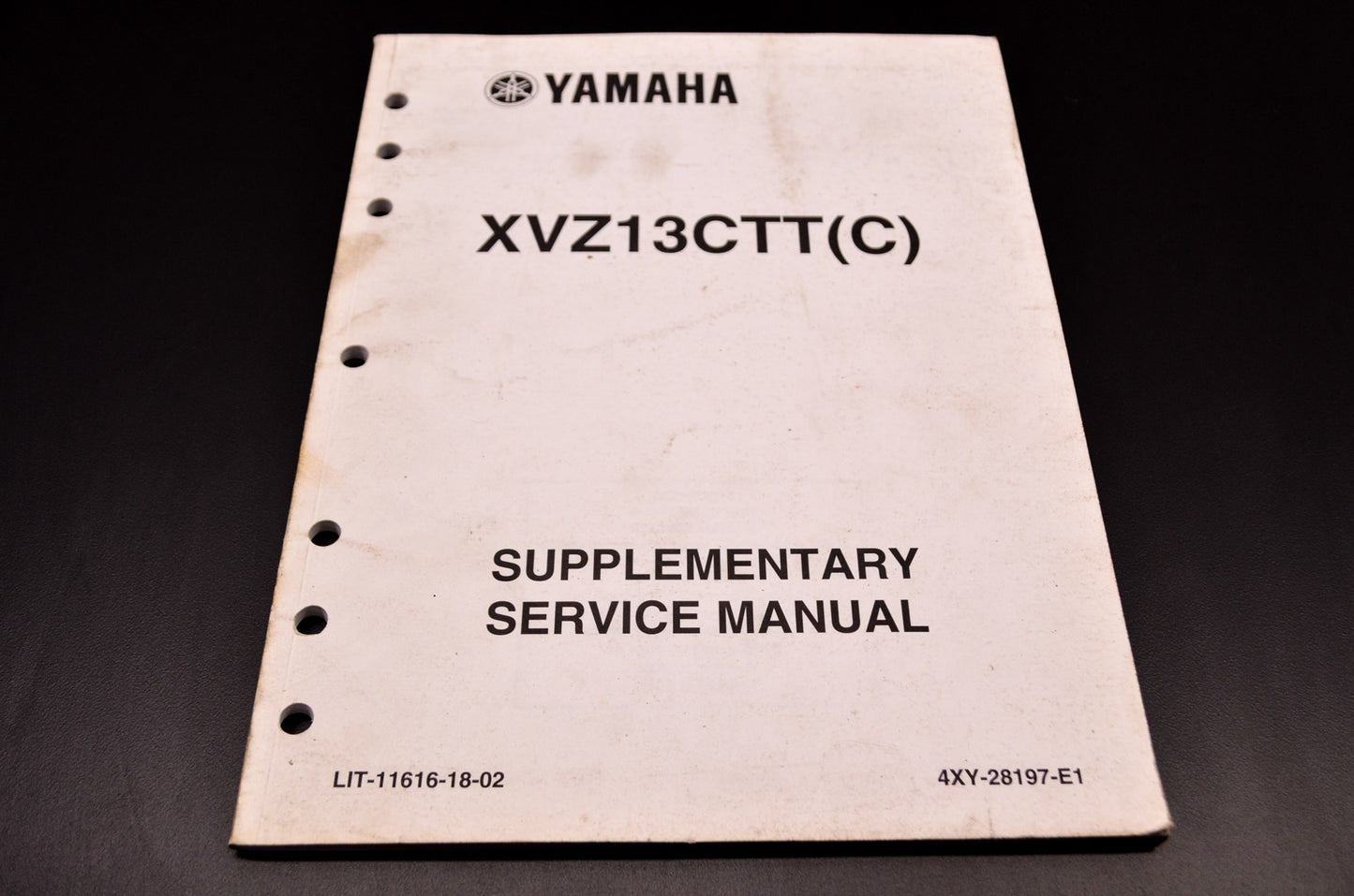 OEM Yamaha LIT-11616-18-02 XVZ13CTT(C) SService Manual Supplement