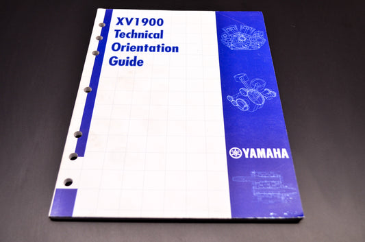 OEM Yamaha LIT-BKTOG-MC-02 XV1900 Technical Orientation Guide Manual NOS