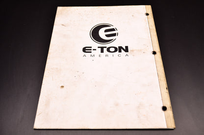 E-Ton PN-2 1 Beamer 50 Scooter Service Manual