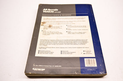 Clymer 74-87 ATV Maintenance Manual 2nd Edition Volume 1