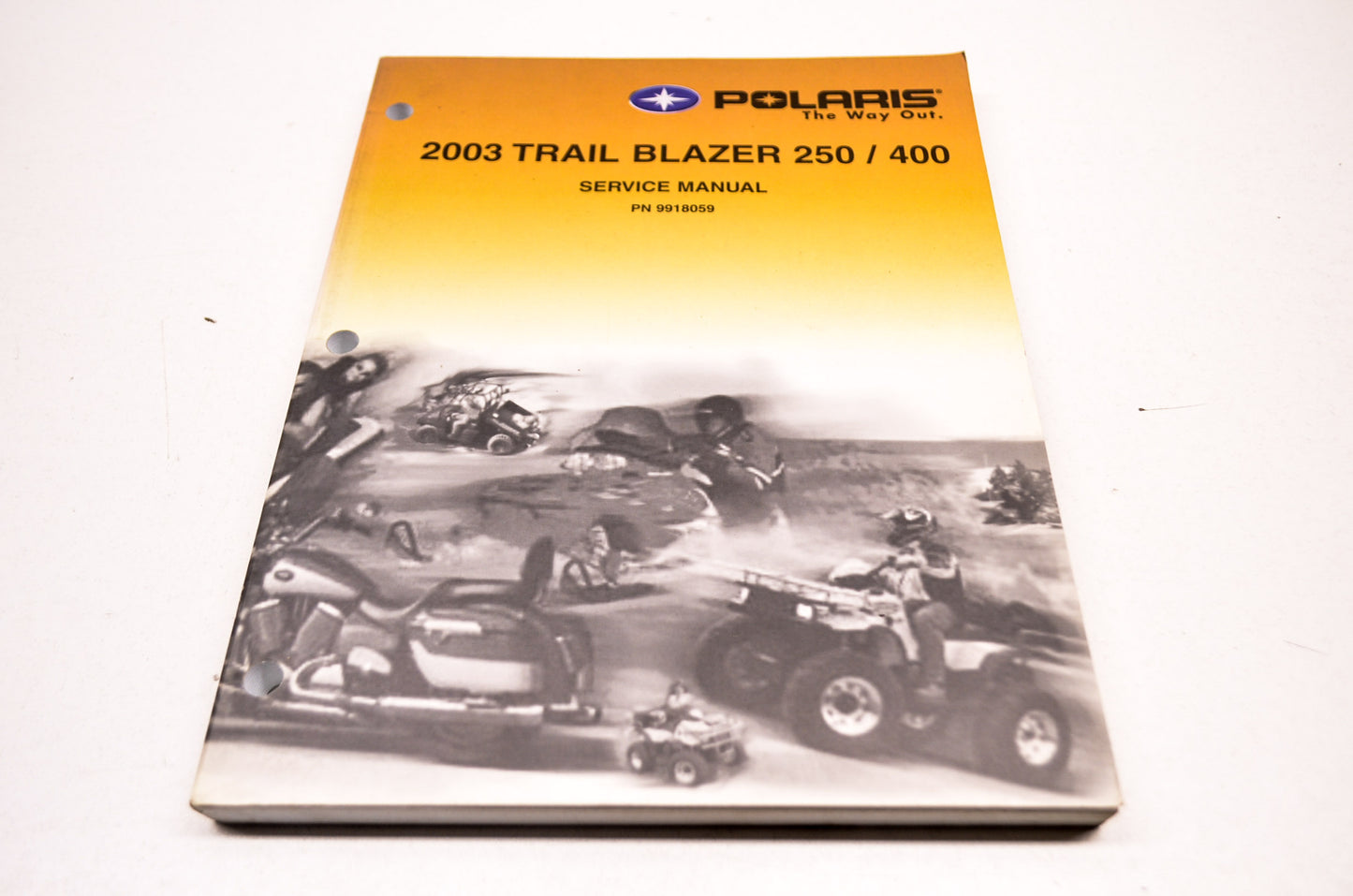 OEM Polaris 9918059 Service Manual 03 Trailblazer 250,400 NOS