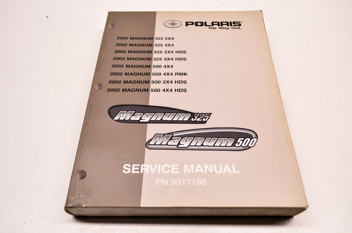 OEM Polaris 9917198 Service Manual 02 Magnum