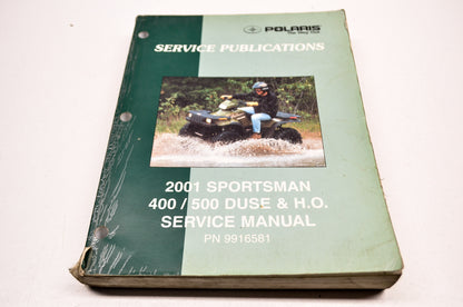 Polaris 2001 Sportsman 400/500 Duse H.O. Service Manual