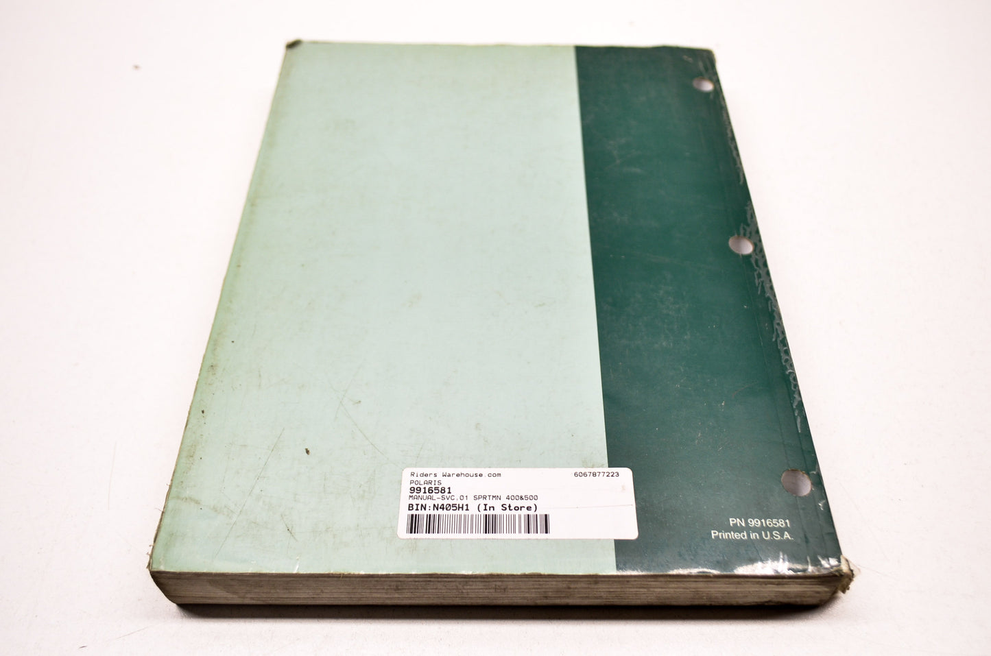 Polaris 2001 Sportsman 400/500 Duse H.O. Service Manual