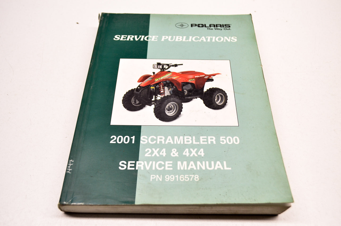 OEM Polaris 9916578 Service Manual 01 Scrambler