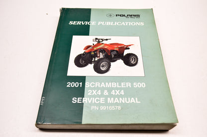 OEM Polaris 9916578 Service Manual 01 Scrambler