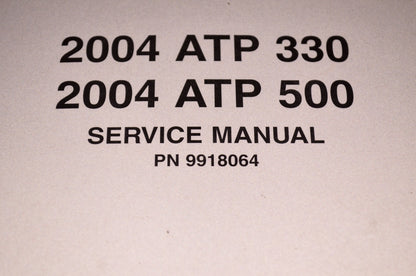 OEM Polaris 9918064 Service Manual 04-05 ATP 330/500