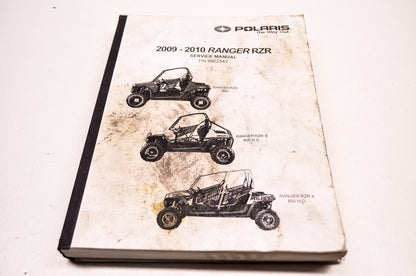 OEM Polaris 9922542 Service Manual 2009-2010 RZR,RZR S,RZR