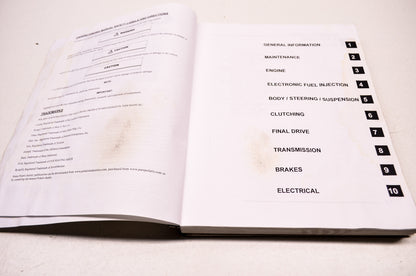 OEM Polaris 9922542 Service Manual 2009-2010 RZR,RZR S,RZR