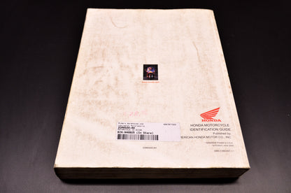 Honda 1959-2000 Motorcycle Identification Guide Manual