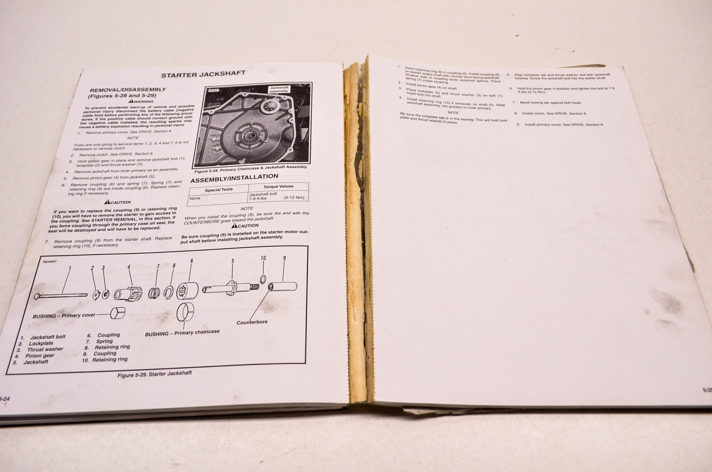 Harley Davidson 95-96 Dyna Glide Model Service Manual