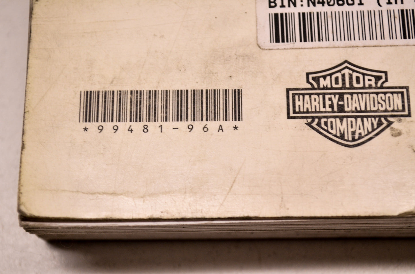 Harley Davidson 95-96 Dyna Glide Model Service Manual