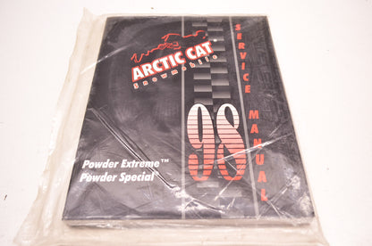 New OEM Arctic Cat 98 Powder Extreme Special Service Manual