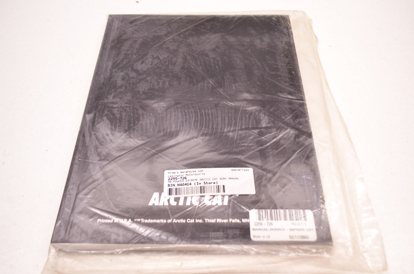 New OEM Arctic Cat 98 Powder Extreme Special Service Manual