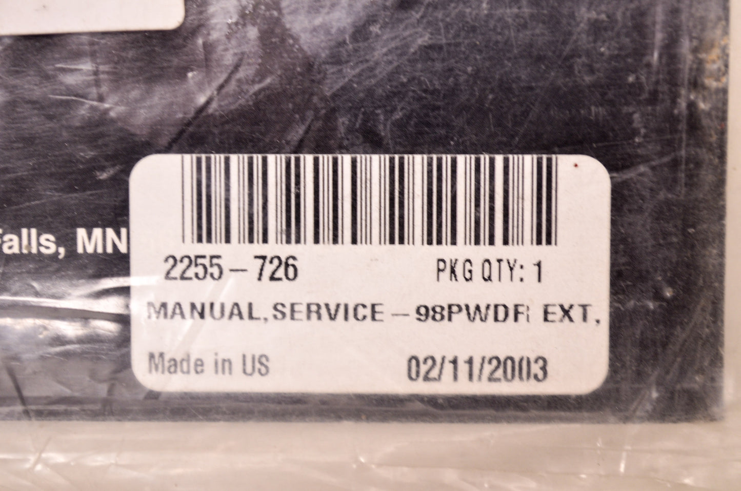 New OEM Arctic Cat 98 Powder Extreme Special Service Manual