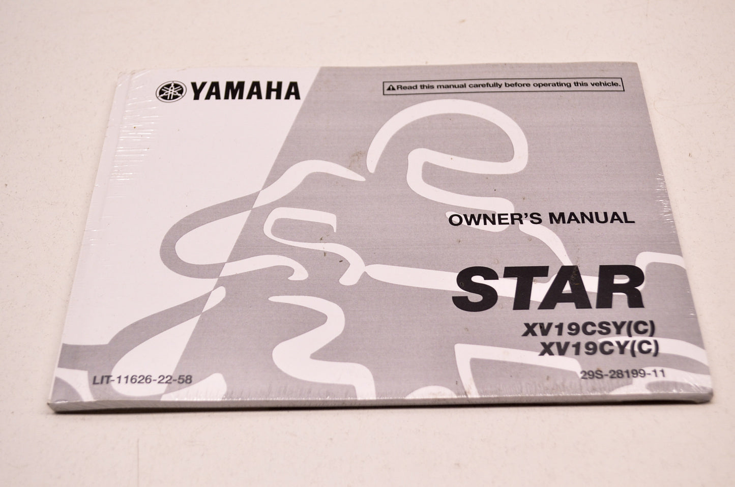 OEM Yamaha LIT-11626-22-58 Owner's Manual 09 STAR XV19CY/CSY/C NOS