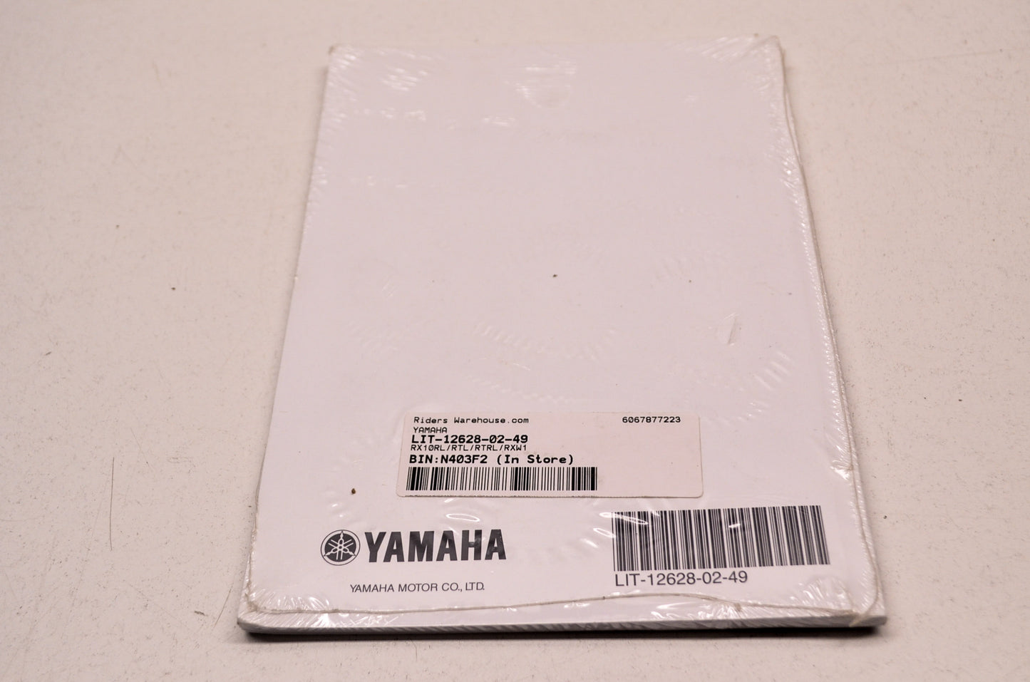 OEM Yamaha LIT-12628-02-49 RX10RTL RX10RL RX10RTRL RXW10L Owner's Manual NOS