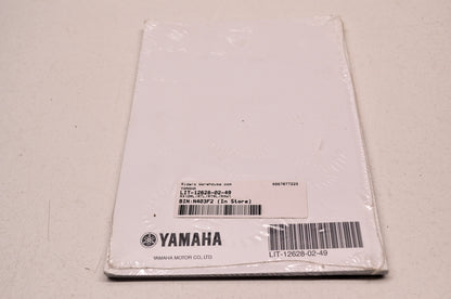 OEM Yamaha LIT-12628-02-49 RX10RTL RX10RL RX10RTRL RXW10L Owner's Manual NOS