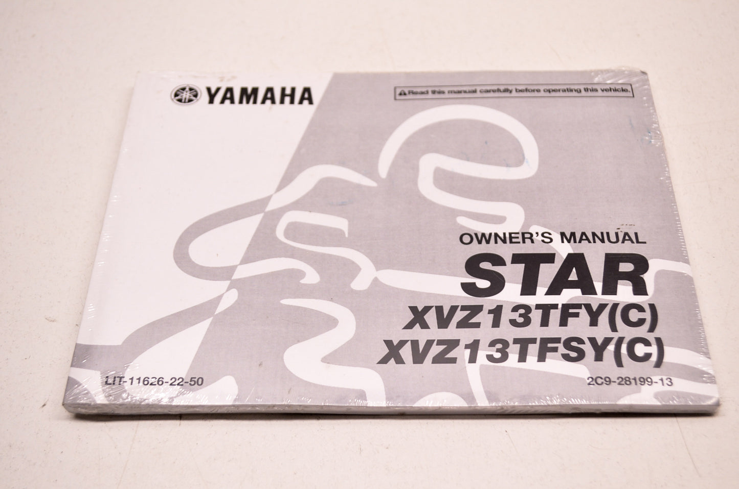 OEM Yamaha LIT-11626-22-50 Owner's Manual 09 STAR XVZ13TFY/TFS NOS