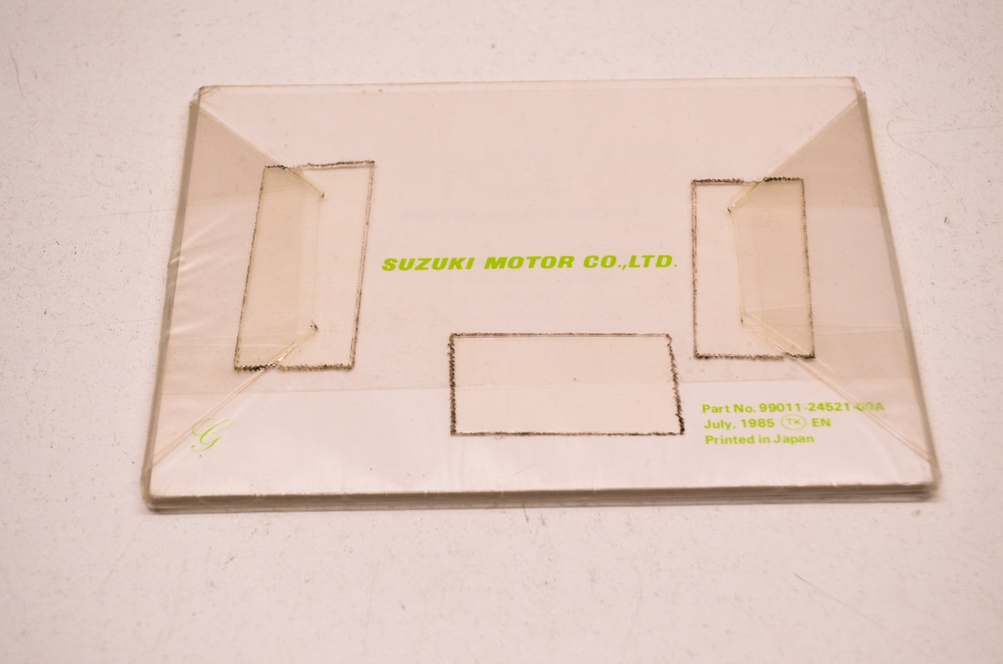 New OEM Suzuki LT250EF Owner's Manual