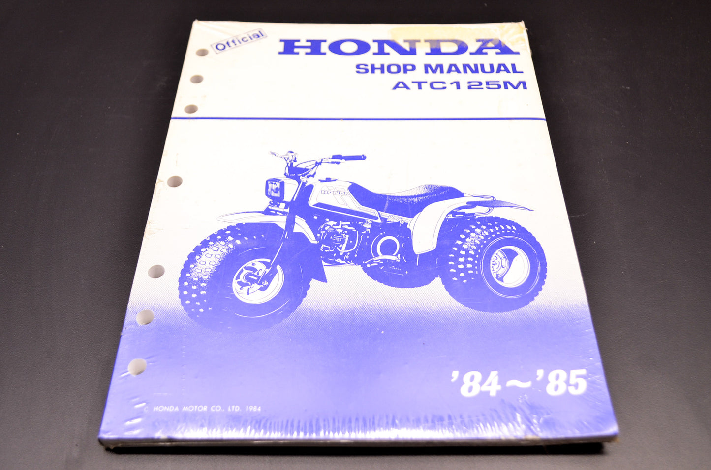 New OEM Honda 84-85 ATC125M Shop Manual
