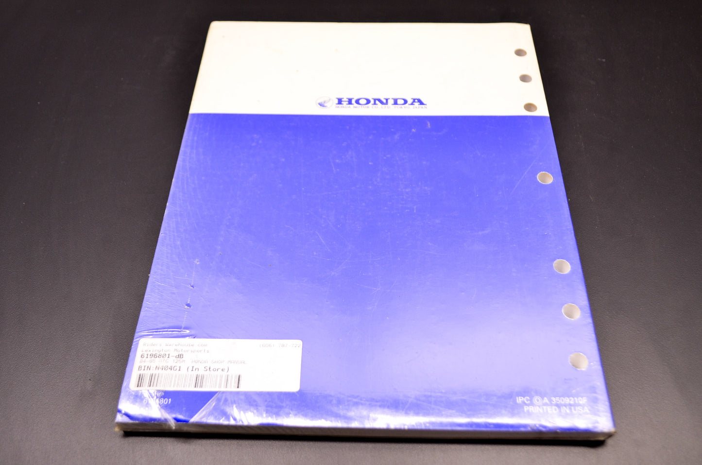 New OEM Honda 84-85 ATC125M Shop Manual