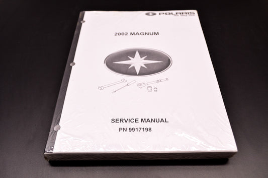 OEM Polaris 9917198 Service Manual 02 Magnum NOS