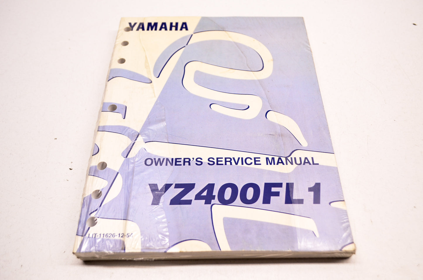 OEM Yamaha LIT-11626-12-54 YZ400FL1 Owner's Service Manual NOS