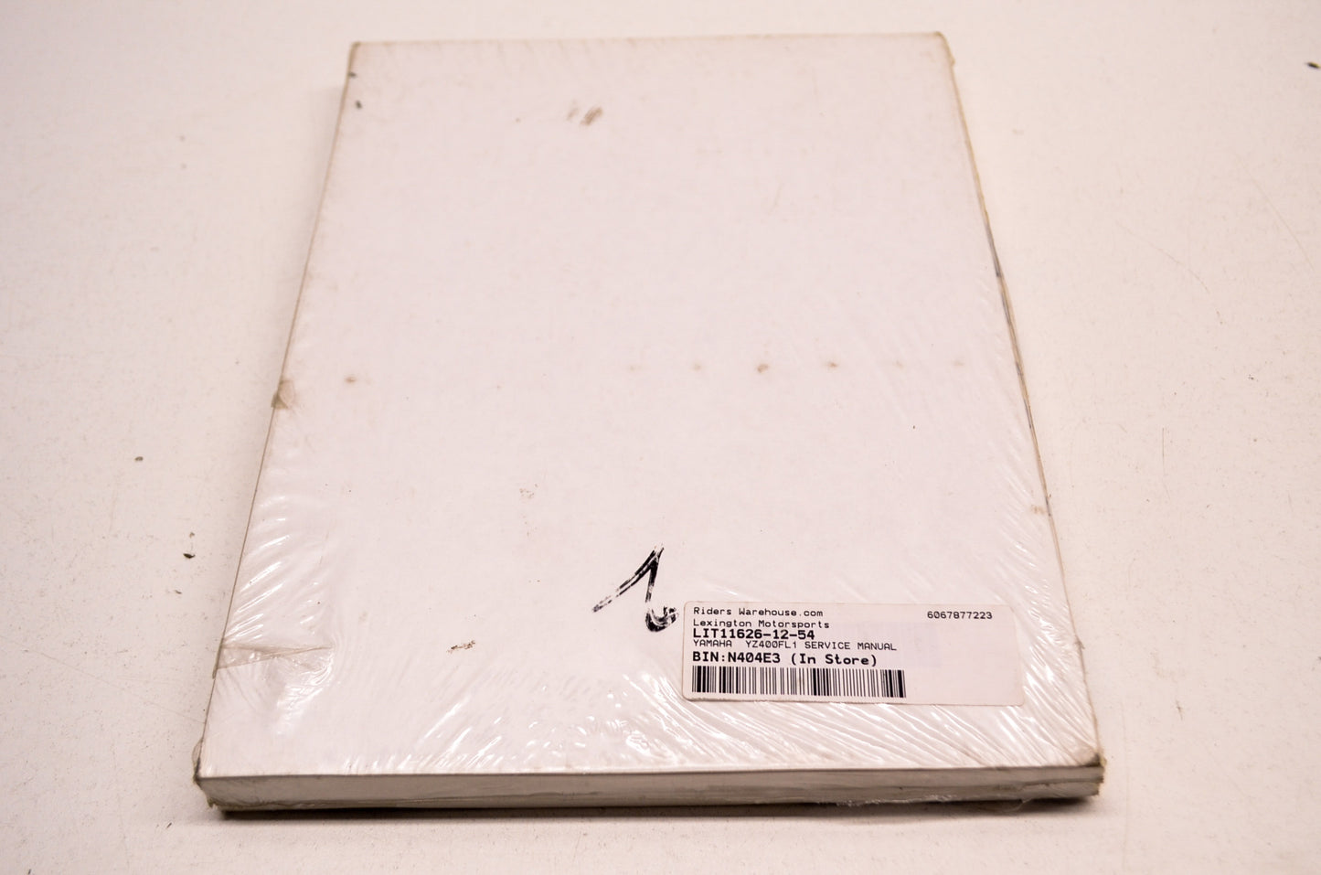OEM Yamaha LIT-11626-12-54 YZ400FL1 Owner's Service Manual NOS