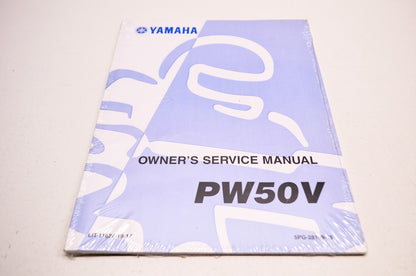 OEM Yamaha LIT-11626-19-17 PW50V Owner's Service Manual NOS