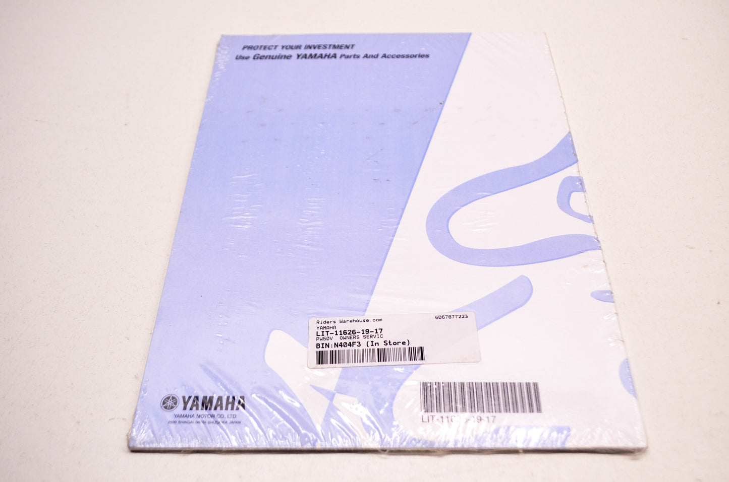 OEM Yamaha LIT-11626-19-17 PW50V Owner's Service Manual NOS