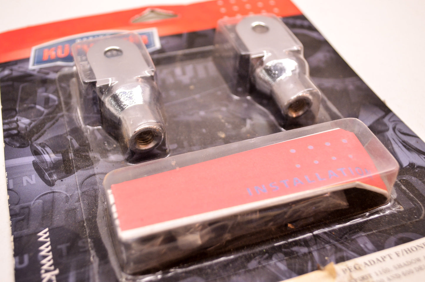 New Kuryakyn Footpeg Adapter Kit Honda NOS