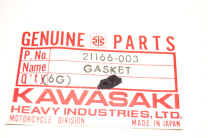 OEM Kawasaki 21166-003 Starter Cover Gasket NOS